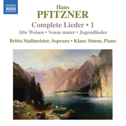 Pfitzner (1869-1949) - Complete Lieder Vol.1 : Stallmeister(S)Klaus Simon(P) - Import CD