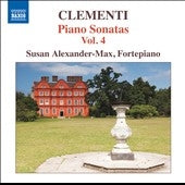Susan Alexander Max - Clementi (1752-1832) Early Piano Sonatas Vol.4 : Alexander-Max(Fp) - Import CD