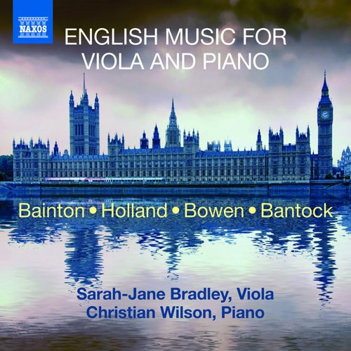 Sarah-Jane Bradlee, Christian Wilson - English Music for Viola & Piano : Bradley(Va)C.Wilson(P) - Import CD