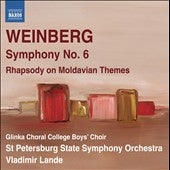 Vladimir Lande - M.Weinberg: Symphony No.6, Rhapsody on Moldavian Themes Op.47-1 - Import CD