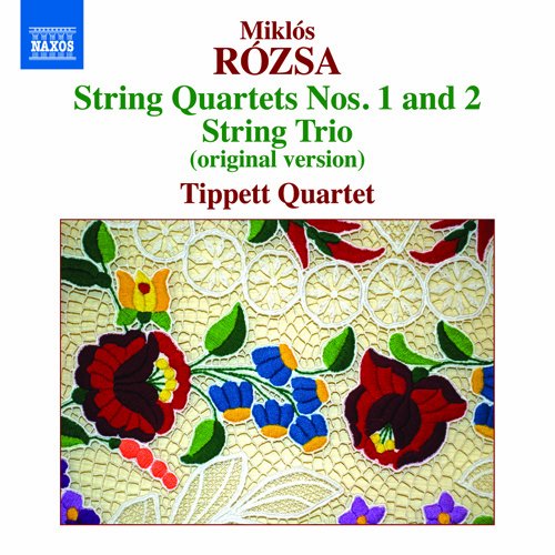 Rozsa, Miklos (1907-1995) - String Quartets Nos.1, 2, String Trio : Tippett Quartet - Import CD