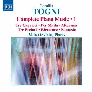 Togni, Camillo (1922-1993) - Complete Piano Works Vol.1 : Orvieto - Import CD