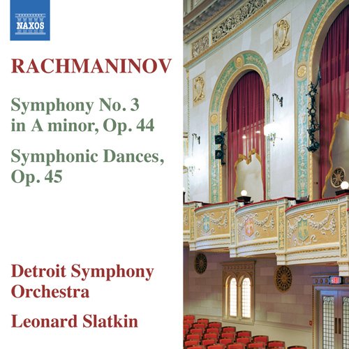 Rachmaninov, Sergei (1873-1943) - Symphony No.3, Symphonic Dances : L.Slatkin / Detroit Symphony Orchestra - Import CD