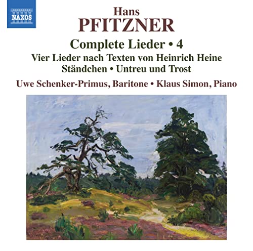 Pfitzner (1869-1949) - Complete Lieder Vol.4: Schenker-primus(Br)Klaus Simon(P) - Import CD