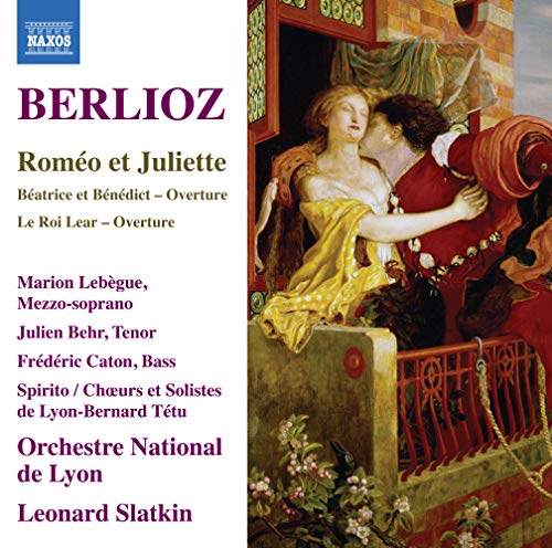 Berlioz (1803-1869) - Romeo et Juliette : Leonard Slatkin / Lyon National Orchestra, Lebegue, J.Behr Caton, Spirito (2CD) - Import 2 CD