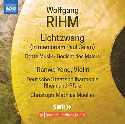 Rihm, Wolgang (1952-) - Works For Violin & Orch Vol.1: Tianwa Yang(Vn)C-m.mueller / Rheinland-pfalz State Po - Import CD