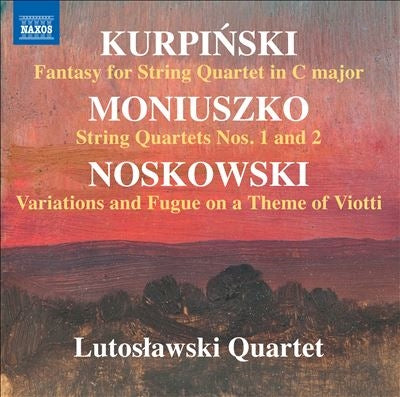 Lutoslawski Quartet -  Lutoslawski Qurtet : Polish String Quartets -Kurpinski, Moniuszko, Noskowski - Import CD