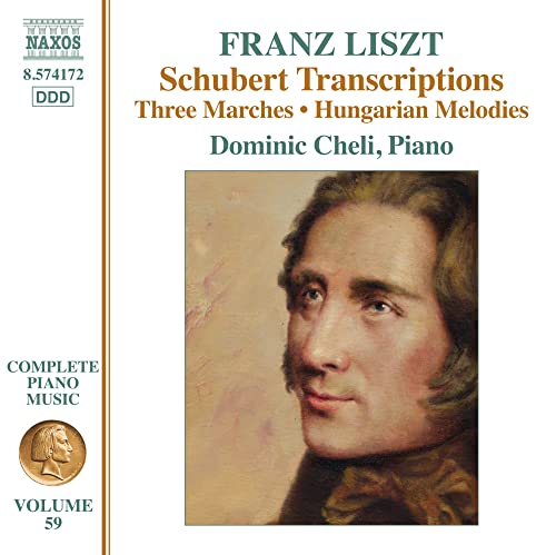 Liszt (1811-1886) - Complete Piano Works Vol.59-schubert Transcriptions: Dominic Cheli - Import CD
