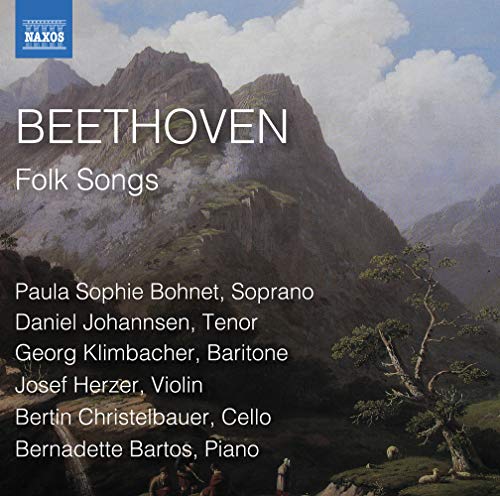 Beethoven (1770-1827) - Folksong Arrangements: Bohnet(S)D.johannsen(T)Klimbacher(Br)Herzer(Vn)Christelbauer(Vc)B.bartos(P) - Import CD