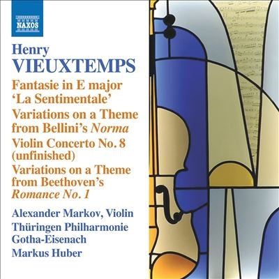 Aleksandr Markov, Marcus Hoover, Tübingen Philharmonic Orchestra - Vieuxtemps (1820-1881) Works For Violin & Orchestra : Alexander Markov(Vn)Markus Huber / Gotha-Eisenach Thuringen Philharmonic - Import CD