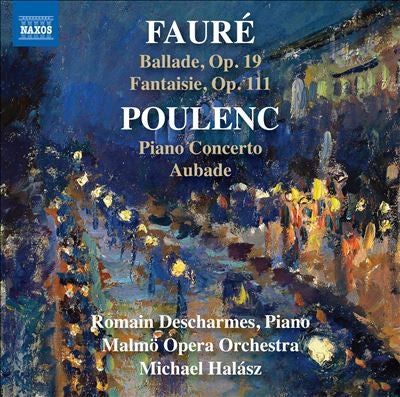 Romain Descharmes - Faure / Poulenc:Works For Piano&Orchestra - Import CD