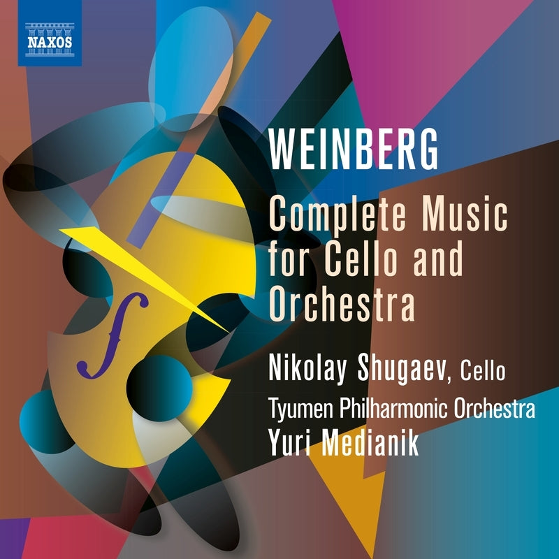 Nikolai Shugaev, Yuri Medyanik, Tyumen Philharmonic Orchestra - Vainberg (1919-1996)Music for Cello & Orchestra -Cello Concerto, Cello Concertino, Fantasia - Import CD