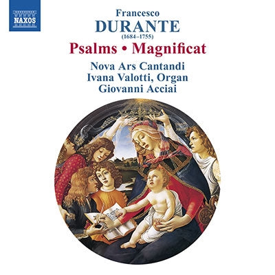 Giovanni Acciai, Nova Ars Cantandi, Ivana Valotti, Philip Levi, Andrea Bocelli - Durante, Francesco (1684-1755) Psalms, Magnificat: Acciai / Nova Ars Cantandi Valotti(Organ) - Import CD