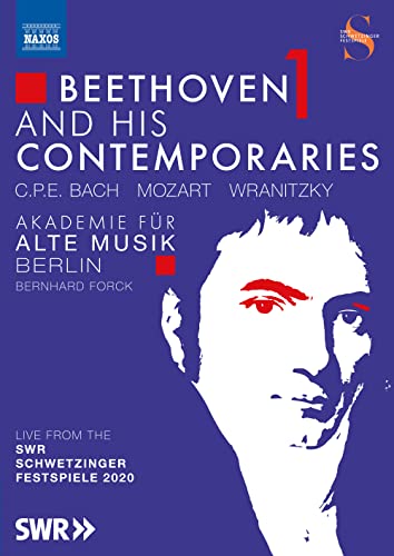 Beethoven (1770-1827) - Sym, 1, 2, 3, : Forck(Vn)Akademie Fur Alte Musik Berlin +c.p.e.bach, Vranicky.mozart - Import DVD