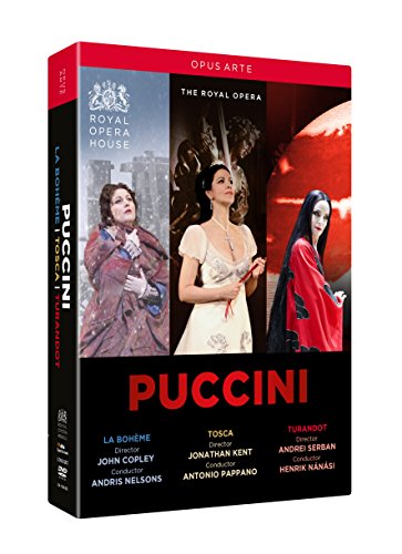 Puccini (1858-1924) - La Boheme, Tosca, Turandot : Nelsons / Pappano / Nanasi / Royal Opera House (3DVD) - Import 3 DVD Box