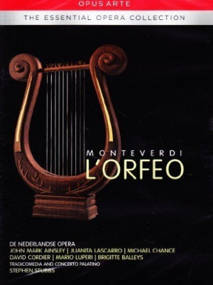 Stephen Stubbs - Monteverdi: Orpheo (Nederland Opera 1997) - Import 2 DVD