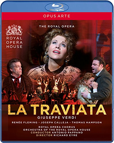 Verdi (1813-1901) - La Traviata: Eyre Pappano / Royal Opera House Fleming Calleja Hampson Wade Wiegold - Import Blu-ray Disc