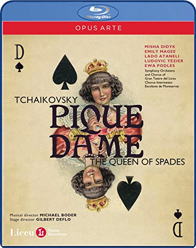 Tchaikovsky (1840-1893) - Queen of Spades : Deflo, Boder / Gran Teatre del Liceu, Didyk, Magee, Ataneli, Podles, etc (2010 Stereo) - Import Blu-ray Disc