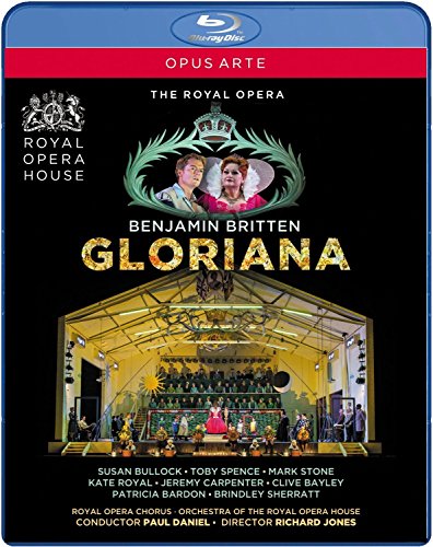 Britten (1913-1976) - Gloriana : R.Jones, P.Daniel / Royal Opera House, Bullock, T.Spence, P.Bardon, K.Royal, etc (2013 Stereo) - Import Blu-ray Disc