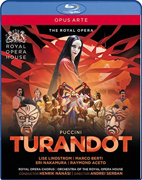 Puccini (1858-1924) - Turandot : Serban, Nanasi / Royal Opera House, Lindstrom, Berti, Eri Nakamura, Aceto, etc (2014 Stereo) - Import Blu-ray Disc