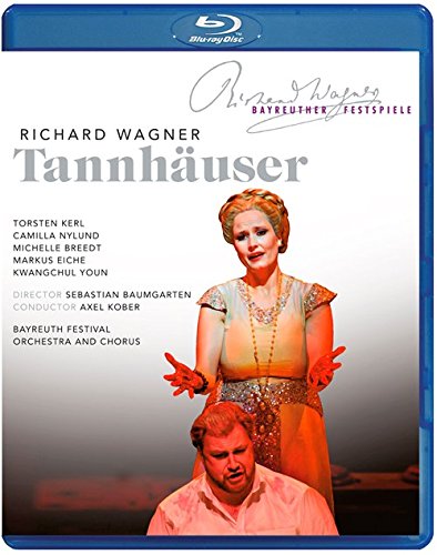 Wagner (1813-1883) - Tannhauser : Baumgarten, Kober / Bayreuther Festspielhaus, Kerl, Nylund, Breedt, Eiche, etc (2014 Stereo)(2BD) - Import 2 Blu-ray Disc