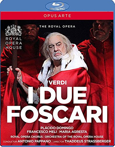 Verdi (1813-1901) - I Due Foscari : Strassberger, Pappano / Royal Opera House, Domingo, Meli, Agresta, etc (2015 Stereo) - Import Blu-ray Disc