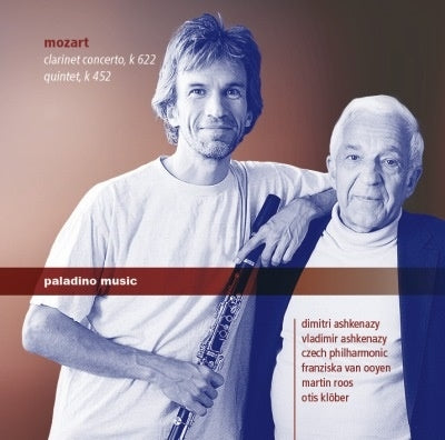 Dimitri Ashkenazy - Mozart: Clarinet Concerto - Import CD