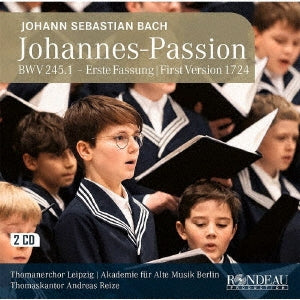Andreas Reize、Bach (1685-1750): - Johannes-Passion: Reize / Akademie Fur Alte Musik Berlin Thomanerchor - Import 2 CD