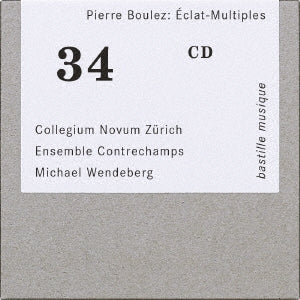 Michael Wendeberg / Collegium Novum Zurich, Ensemble Contrechamps - Eclat, sur Incises, Eclat-Multiples - Import CD