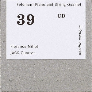 Carlos Viola - Morton Feldman: Piano and String Quartet - Import CD