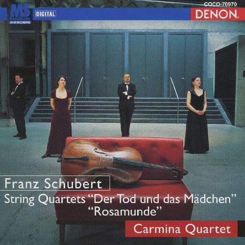 Carmina Quartet - Schubert - Japan CD