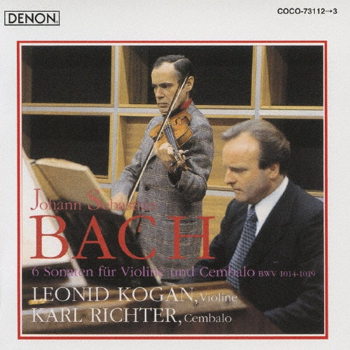 Leonid Kogan - J. S. Bach: 6 Sonaten Fur Violine Und - Japan 2 Blu-spec CD