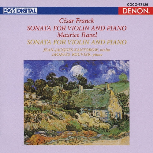 Jean-Jacques Kantorow Ueda Haruko - Franck & Ravel: Violin Sonatas - Japan Blu-spec CD