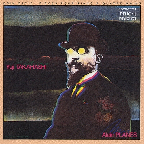 Yuji Takahashi - Erik Satie Piece Pour Piano - 3 Pieces Pour Piano a Quatre Mains - Japan CD