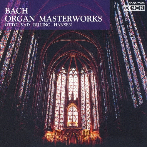 Hans Otto - Bach: organ Masterworks - Japan CD