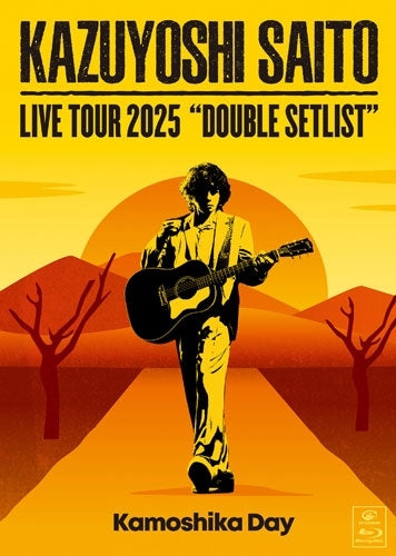 Kazuyoshi Saito - Kazuyoshi Saito Live Tour 2025 Double Setlist ~カモシカday~ Live At Sagami Women'S University Green Hall - Japan Blu-ray Disc+Photo book Limited Edition