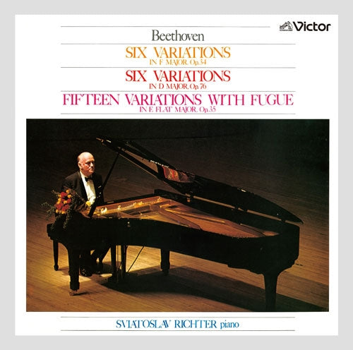 Sviatoslav Richter - Beethoven Six Variations In D Major, Op 76 Fifteen Variations With Fugue In E Flat Minor Op35 - Japan 2 SACD Hybrid Limited Edition