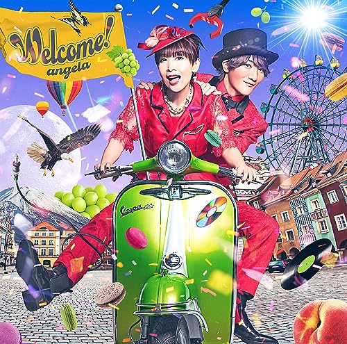 angela (atsuko&KATSU) - Welcome! - Japan CD