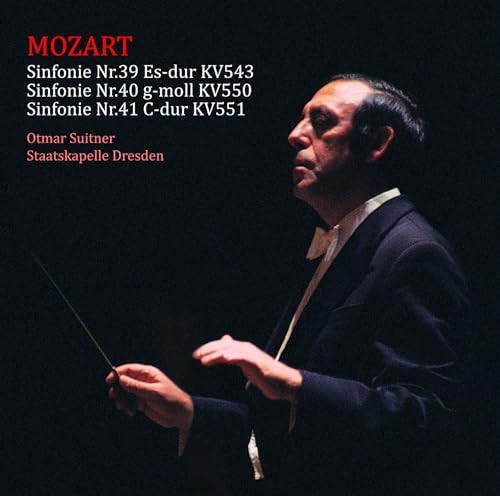 Otmar Suitner (conductor) - Mozart: Symphonies No. 39, 40, 41 - Japan CD Limited Edition