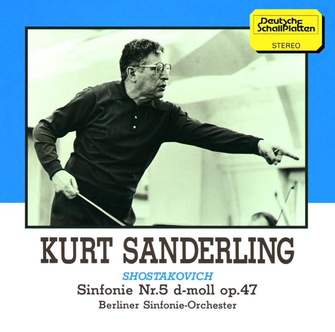 Kurt Sanderling (conductor) - Shostakovich: Symphony No. 5 "Revolution - Japan CD Limited Edition