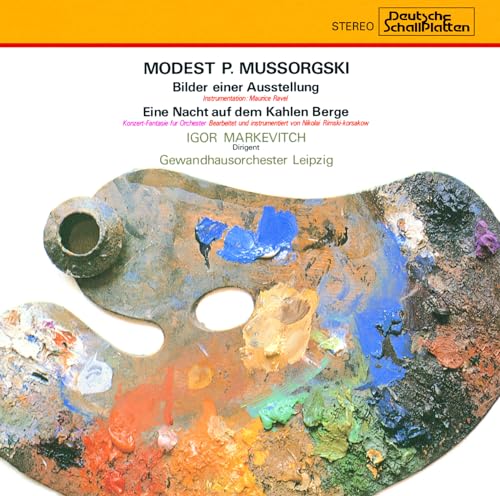Igor Markevitch (conductor) - Mussorgsky: Pictures at an Exhibition/Night on Bald Mountain - Japan CD Limited Edition