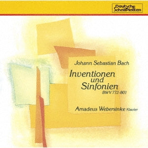 Amadeus Webersinke (piano) - Bach:inventionen Sinfonia - Japan CD Limited Edition