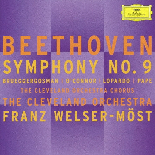 Franz Welser-Most (conductor), Cleaveland Orchstra & Chorus - Beethoven: Symphony No.9 - Japan CD