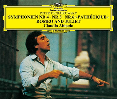 Claudio Abbado - Tchaikovsky: Symphony No.4 - Japan 3 CD Limited Edition