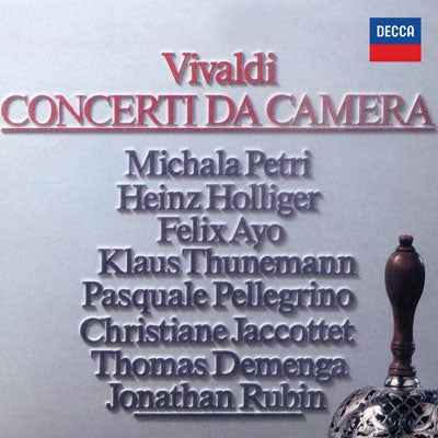 Michala Petri & Lars Hannibal, Heinz Holliger, Felix Ayo - Vivaldi - Japan 2 CD Limited Edition