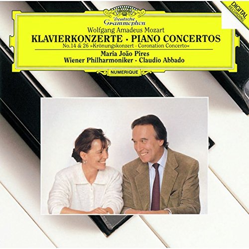 Maria Joao Pires (Piano) - Mozart: Piano Concertos Nos.14 & 26 - Japan SHM-CD
