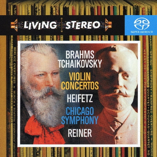 Jascha Heifetz - Brahms & Tchaikovsky: Violin C - Japan SACD Hybrid