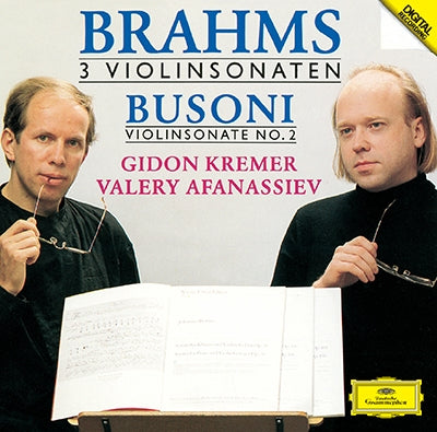 Gidon Kremer - Brahms: Complete Violin Sonatas; Busoni: Violin Sonata No.2 - Japan 2 CD Limited Edition