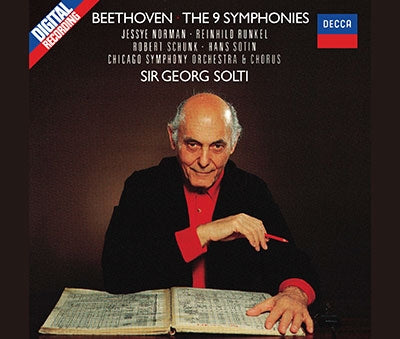 Sir Georg Solti - Beethoven: The 9 Symphonies - Japan 5 CD Limited Edition