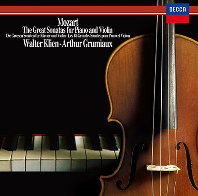 Clara Haskil & Arthur Grumiaux - Mozart: Great Sonatas For Piano - Japan 4 CD Limited Edition